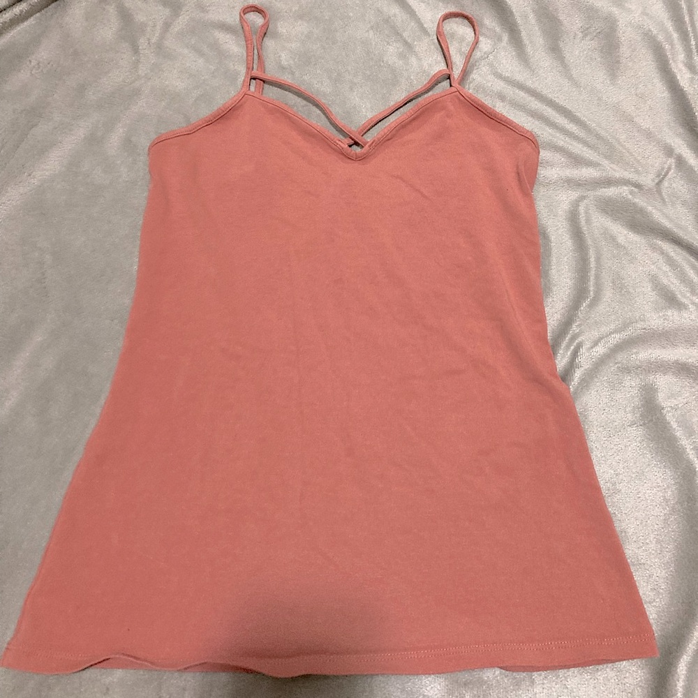 Pink Strappy Express Tank